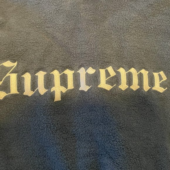Supreme Hoodie Inside-Out Logo Hoodie Sz L - Picture 3 of 4